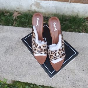 See-through high heels